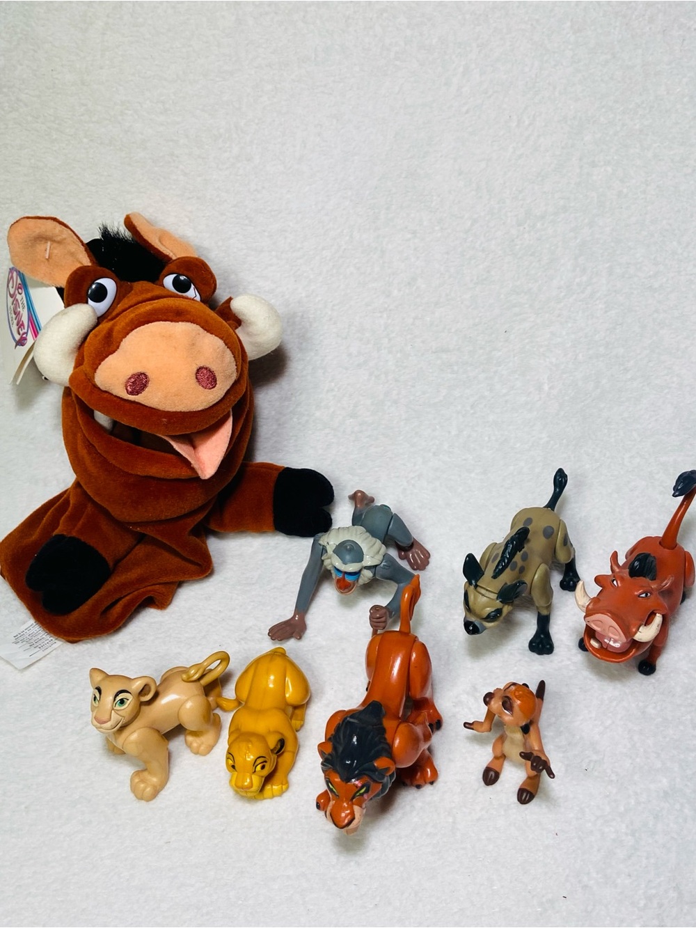 1990s Vintage Disney Lion King Toy Scar Pumba Nala Simba
